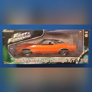 Greenlight 1/18 Scale diecast - 1970 Dodge Challenger R/T Fast & Furious